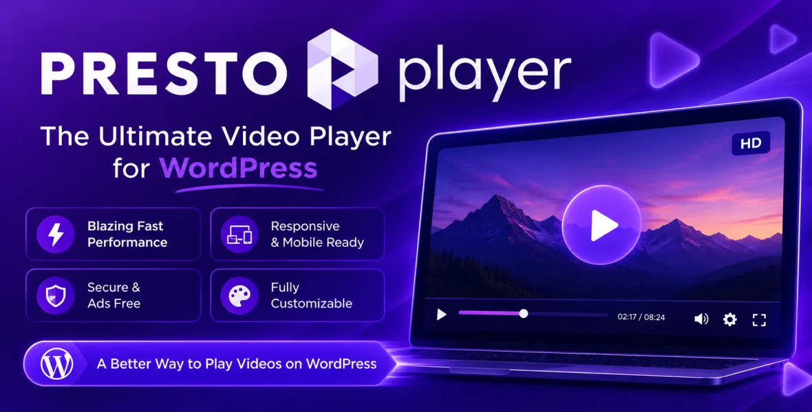 Presto Player Pro