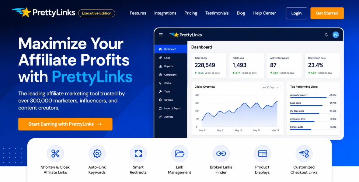 PrettyLinks Executive Edition