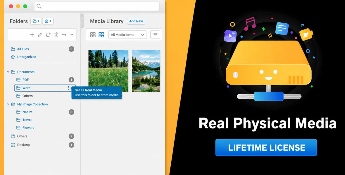 WordPress Real Physical Media & SEO Rewrites