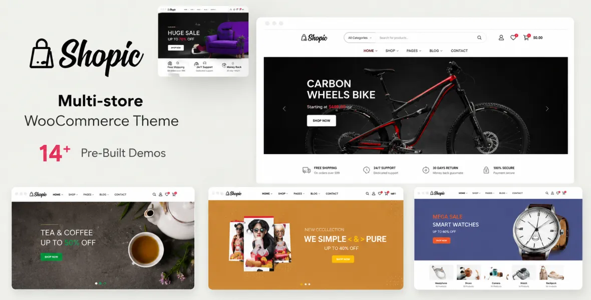 Shopic WooCommerce WordPress Theme