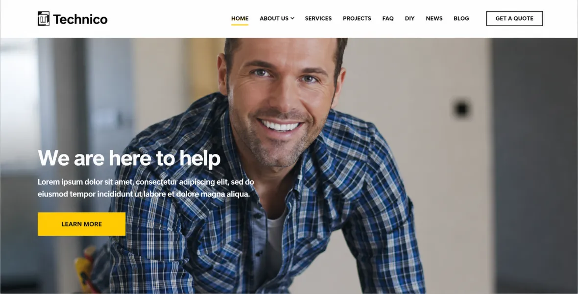 Technico WordPress Theme