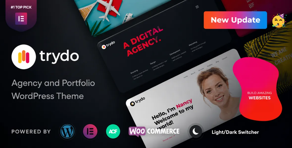 Trydo Creative Agency & Portfolio Theme
