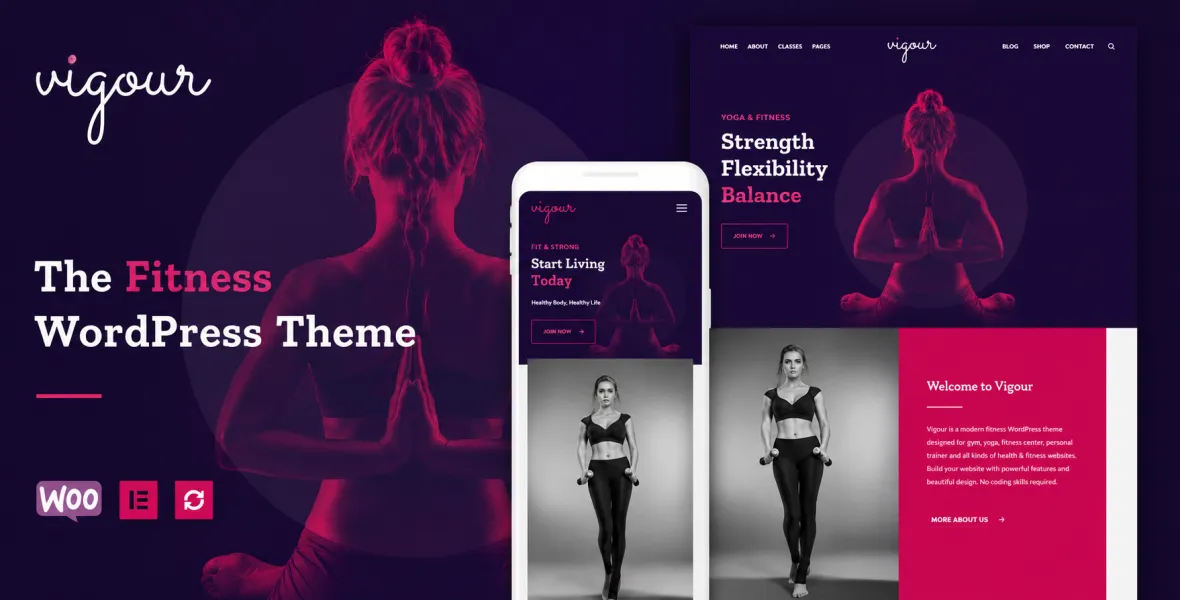 Vigour WordPress Theme