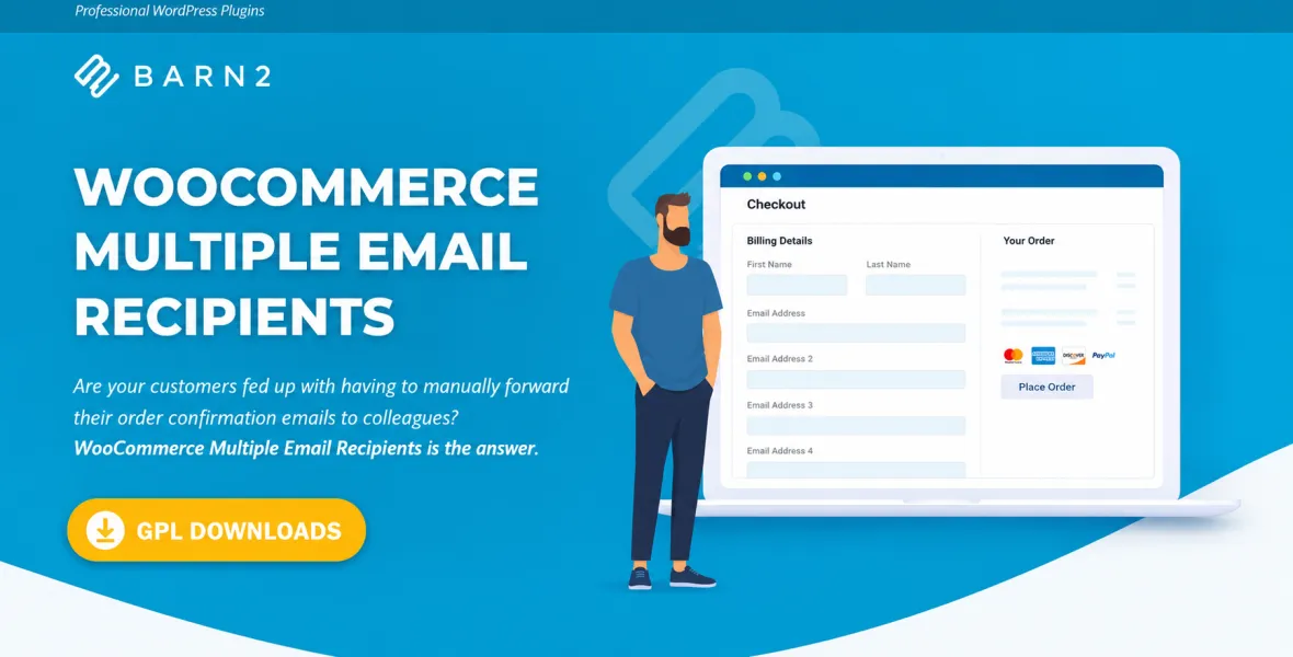 WooCommerce Multiple Email Recipients (Barn2)