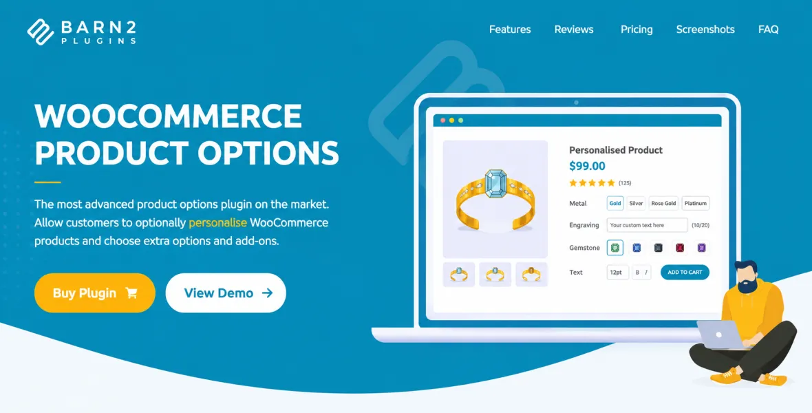 WooCommerce Product Options (Barn2)