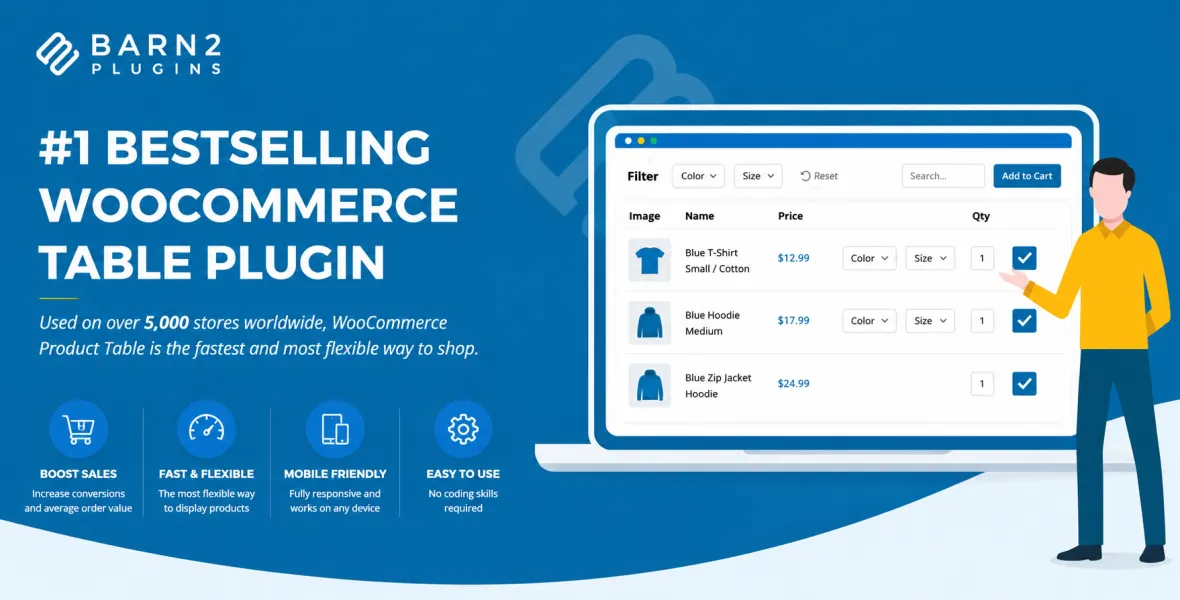 WooCommerce Product Table (Barn2)