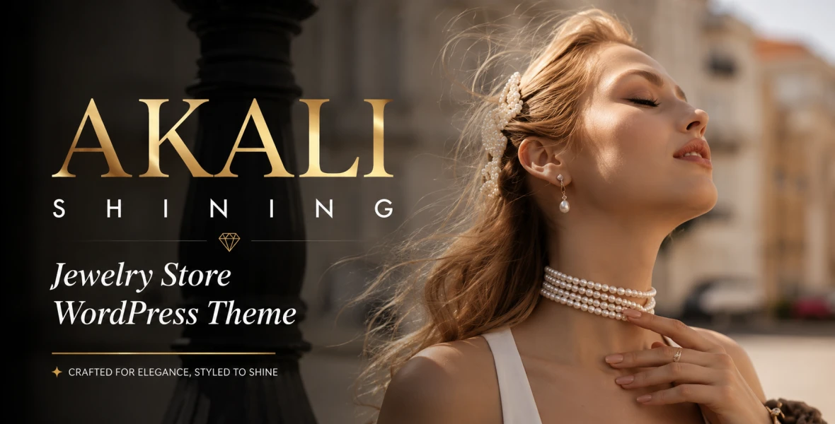 Akali Jewelry Store WordPress Theme