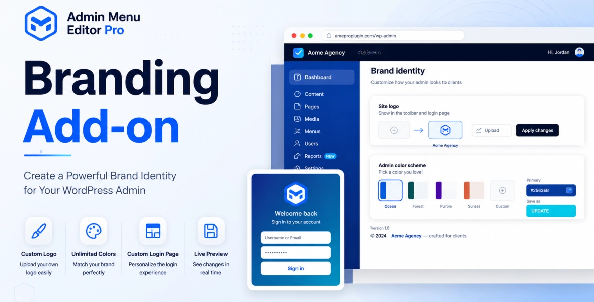 AME Branding Add on (DUPLICATE)