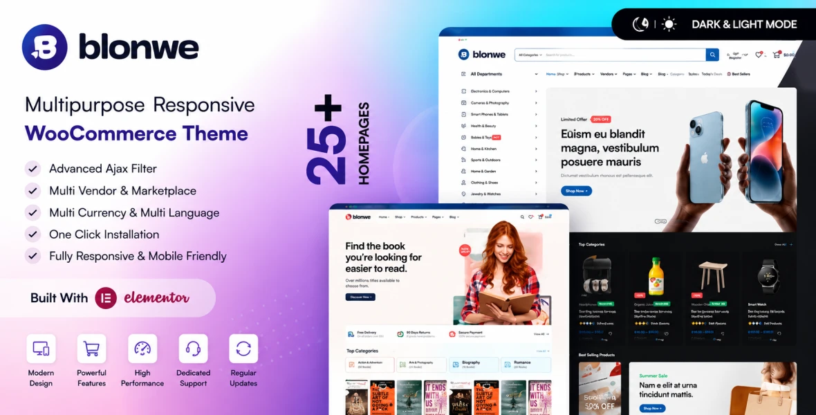 Blonwe Multipurpose WooCommerce Theme