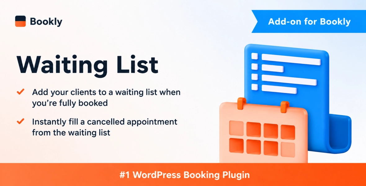Bookly Waiting List