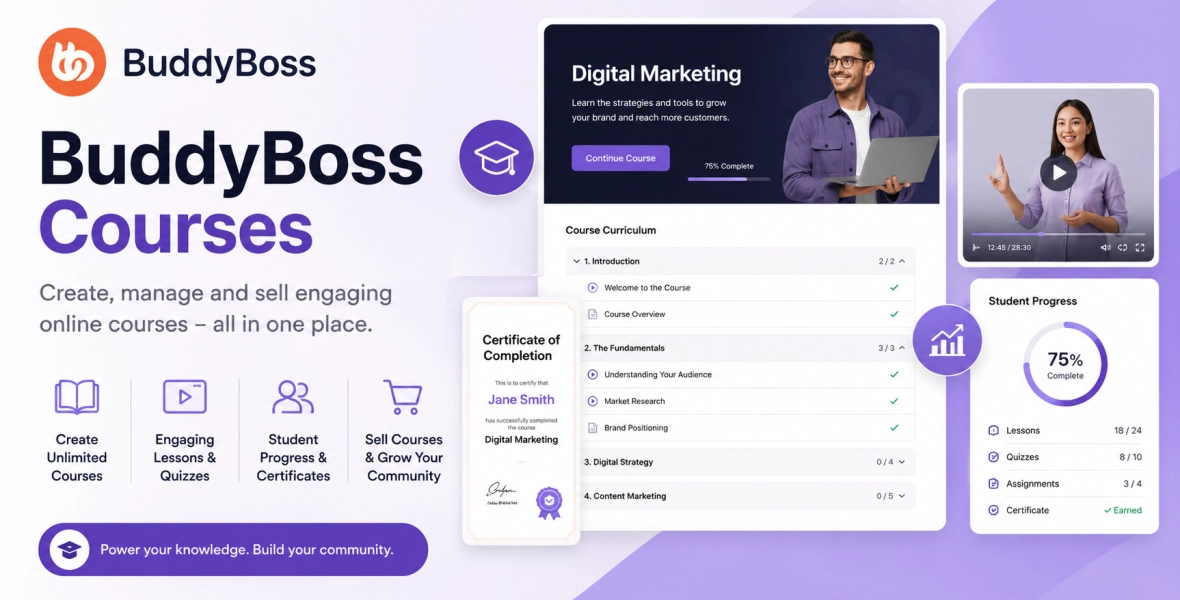 BuddyBoss Courses (DUPLICATE)