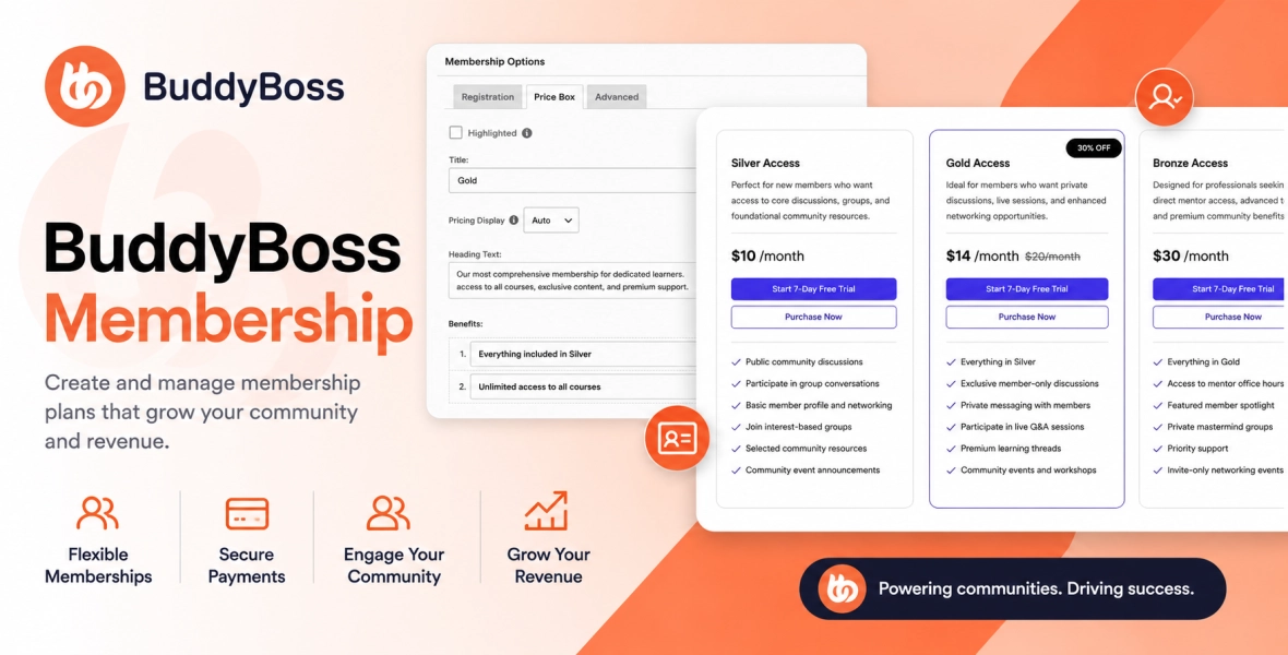 BuddyBoss Membership (DUPLICATE)