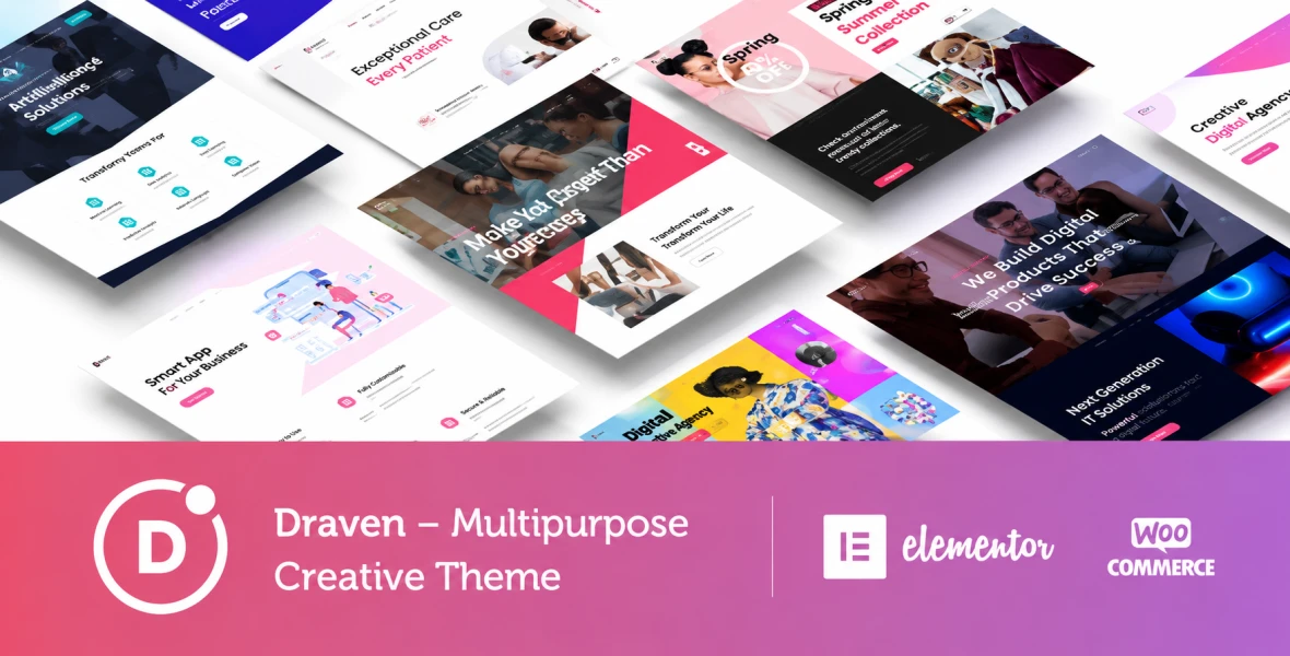 Draven Multipurpose Creative Theme