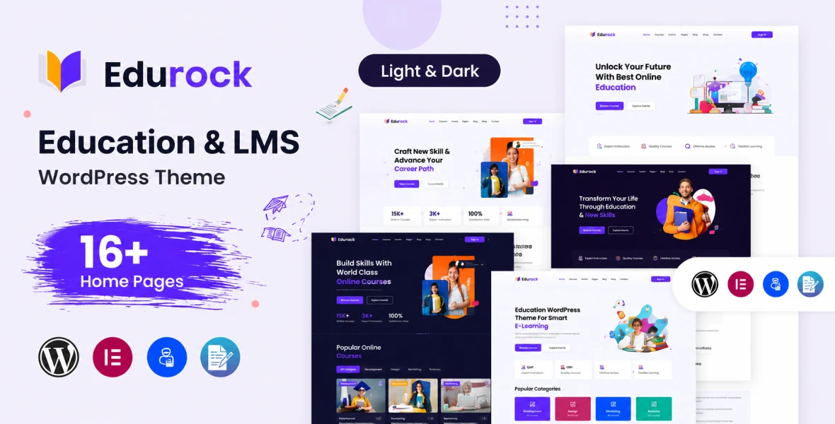 Edurock Education WordPress Theme
