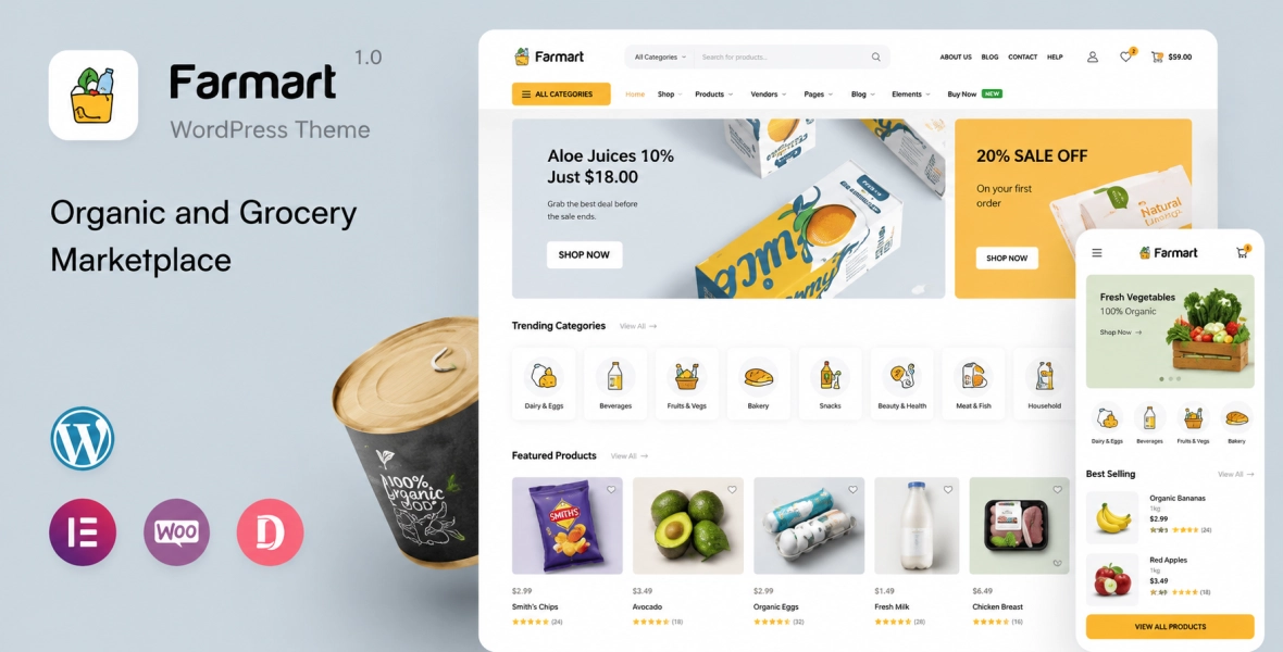 Farmart Organic & Grocery Marketplace