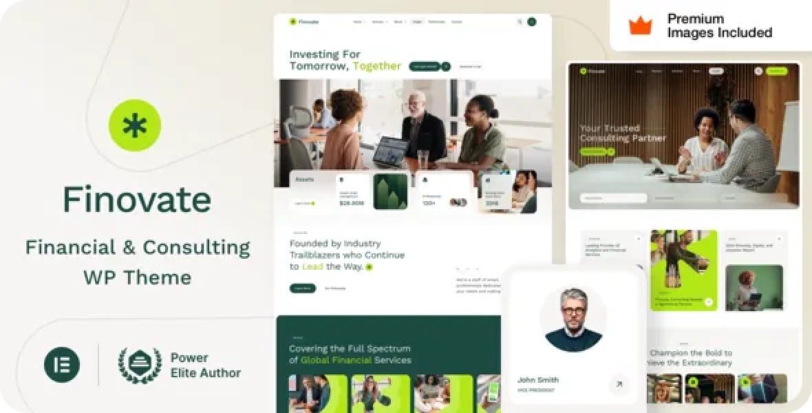 Finovate – Financial Advisor Consulting WordPress