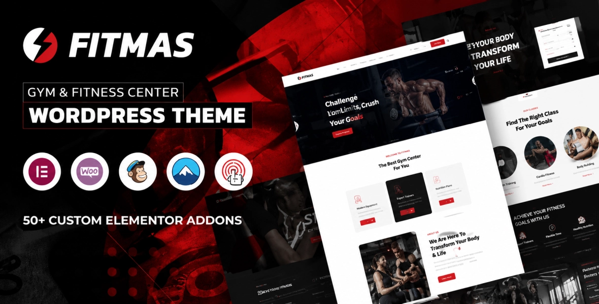 Fitmas Gym & Fitness Center WordPress Theme