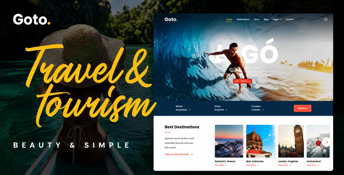 Goto Tour & Travel WordPress Theme