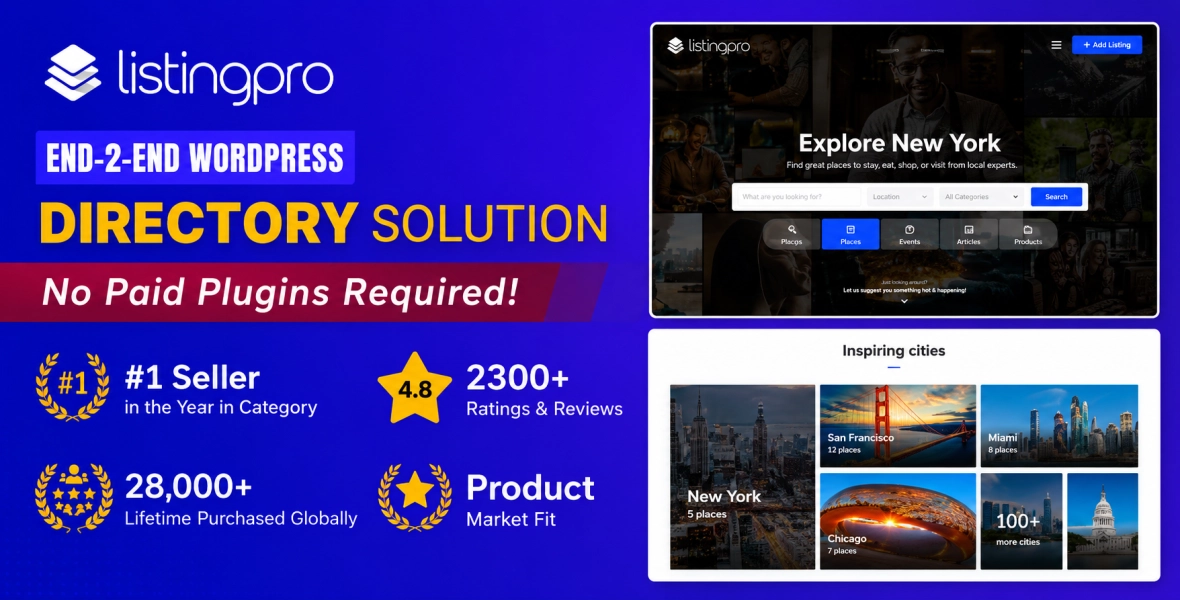 Listing Pro WordPress Directory Theme