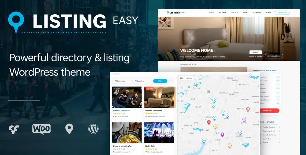 ListingEasy Listing Directory WordPress Theme