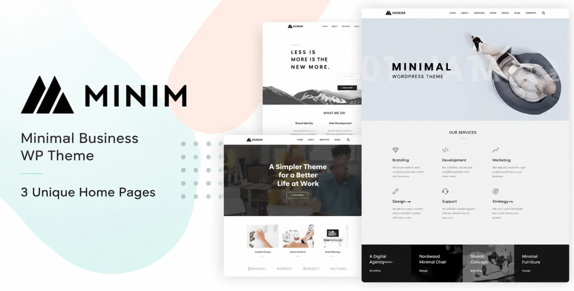 Minim Minimal Wordpress Theme