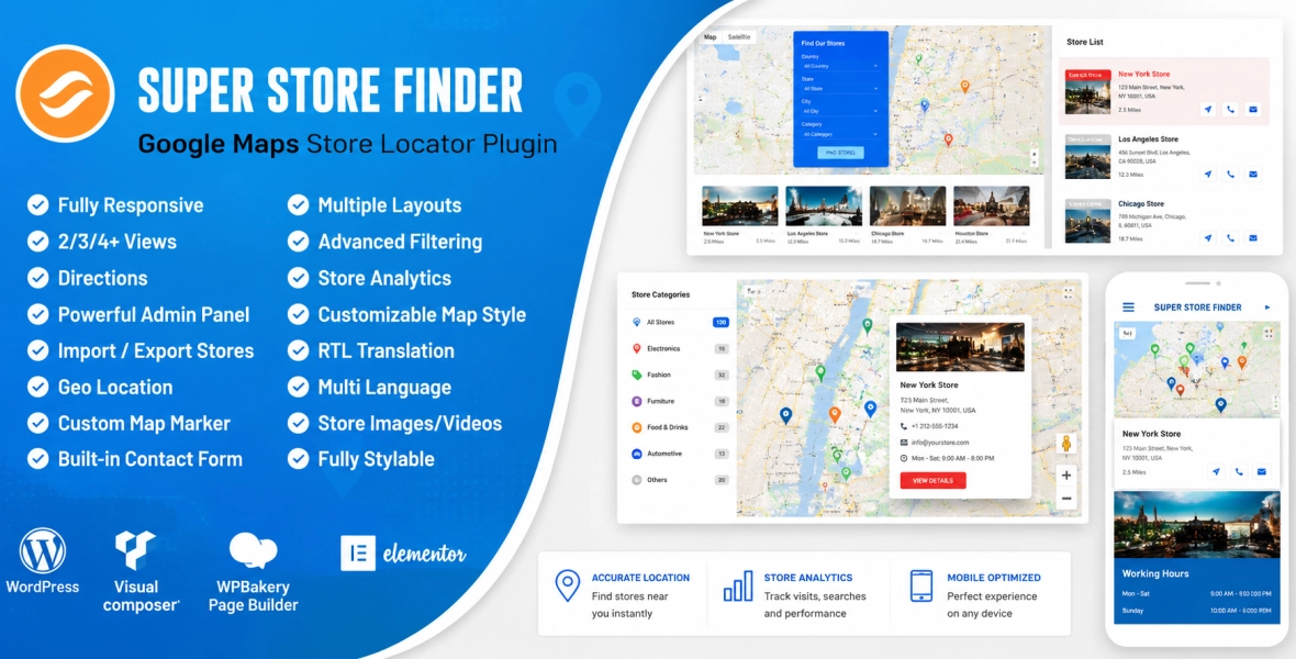 Super Store Finder for WordPress