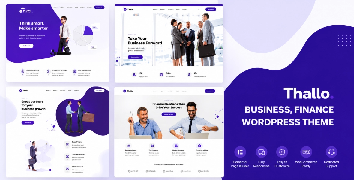 Thallo Consulting & Finance WordPress Theme
