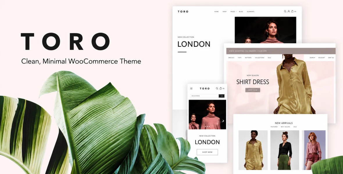 Toro Clean, Minimal WooCommerce Theme
