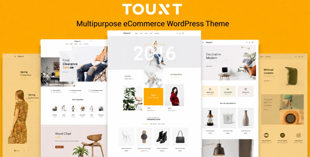 Touxt Multipurpose WooCommerce WordPress Theme