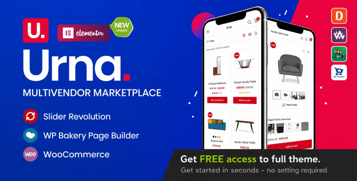 Urna All in one WooCommerce Theme