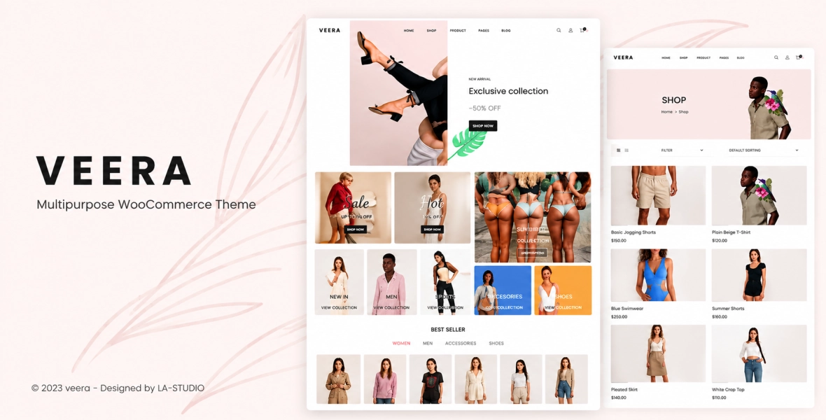Veera Multipurpose WooCommerce Theme