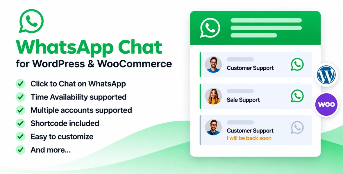 WhatsApp Chat WordPress