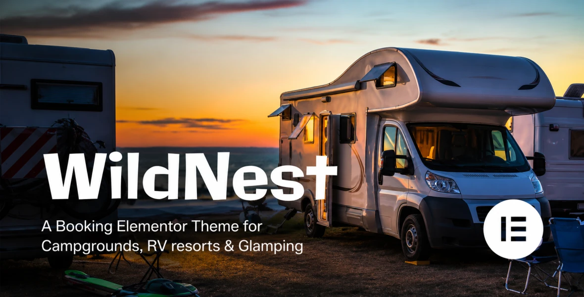 WildNest Campgrounds & RV Parks Booking Theme