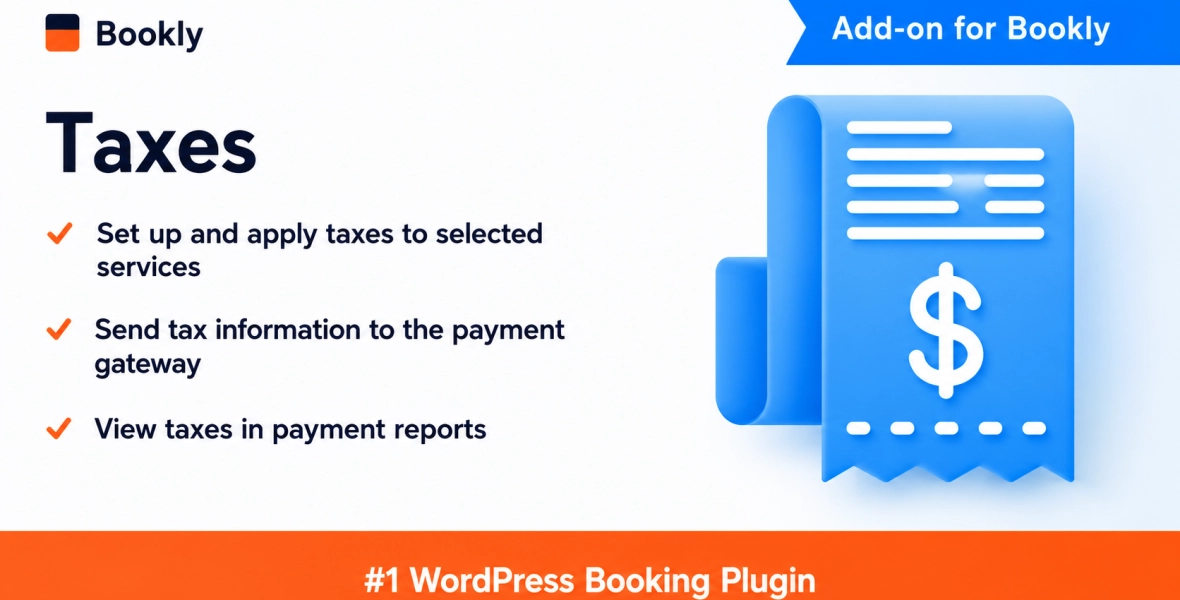 Bookly Taxes