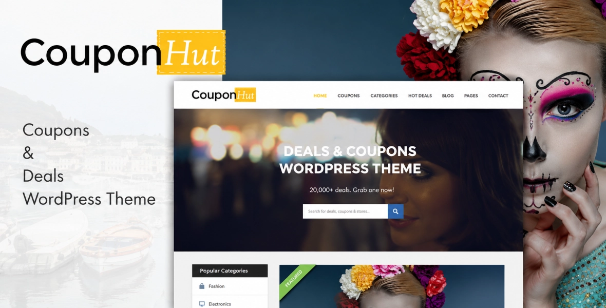 CouponHut Coupons & Deals WordPress Theme