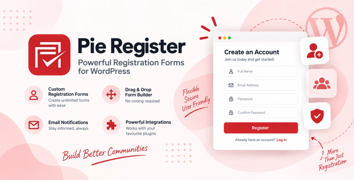 pie register