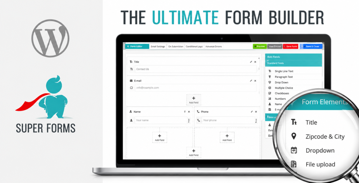 Super Forms Drag & Drop Form Builder