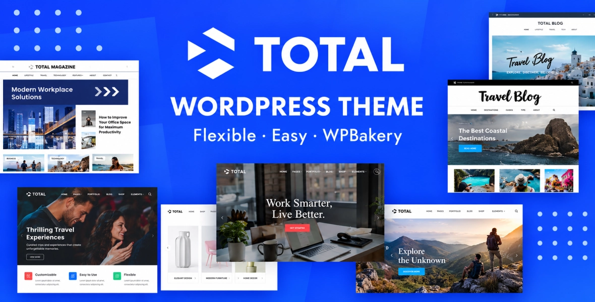 Total Responsive Multi Purpose WordPress Theme